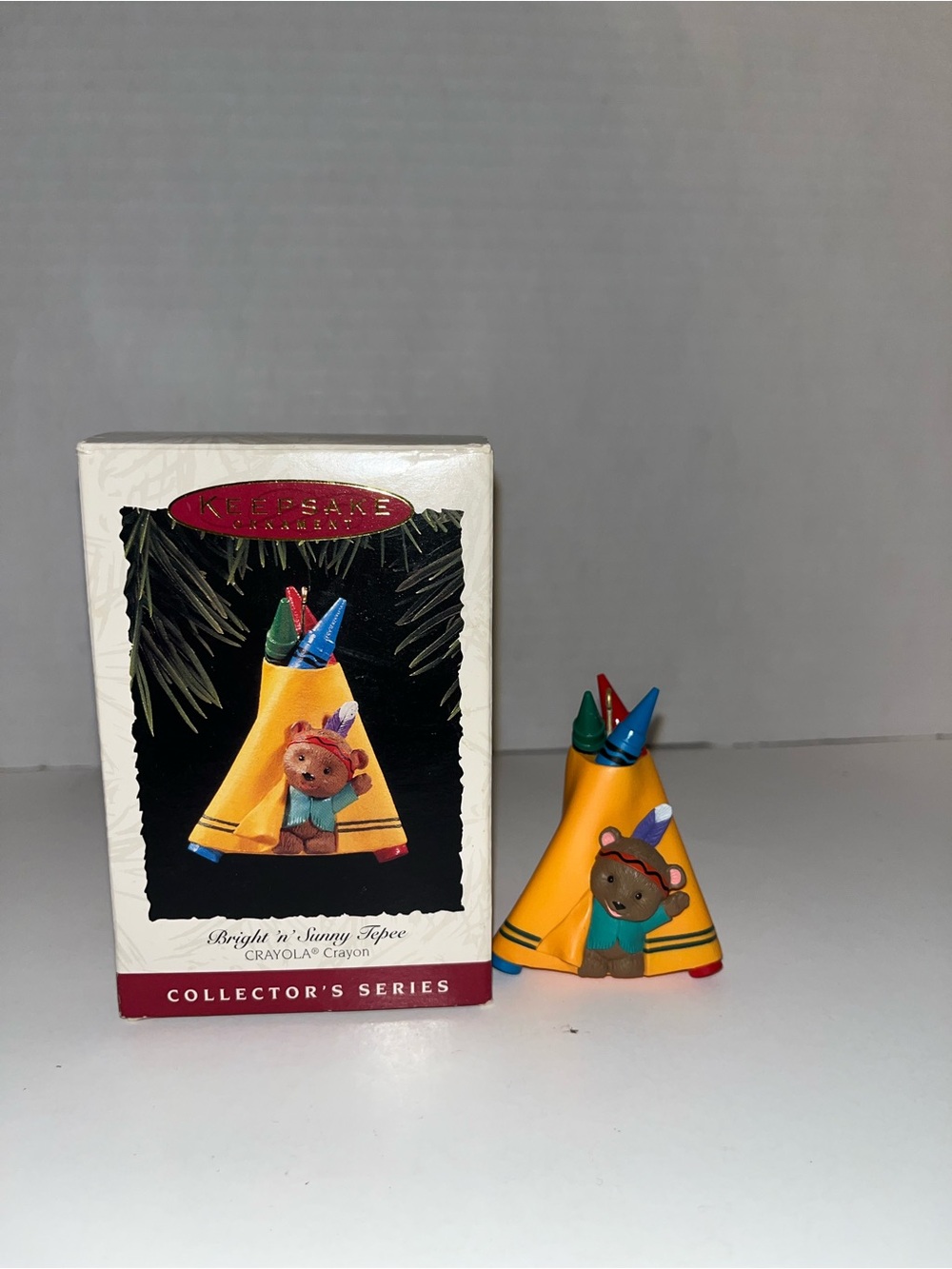 Hallmark Crayola Crayon Bright ‘n’ Sunny Tepee Ornament